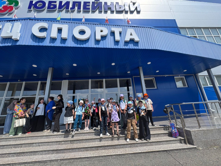 Посещение бассейна «Юбилейный».